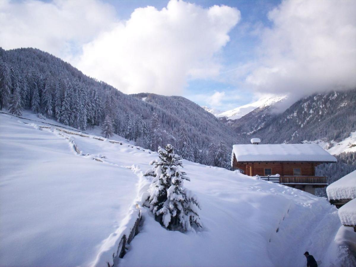 Ferienwohnung Maiernhof Bauernhof Ultental Sankt Pankraz Buitenkant foto